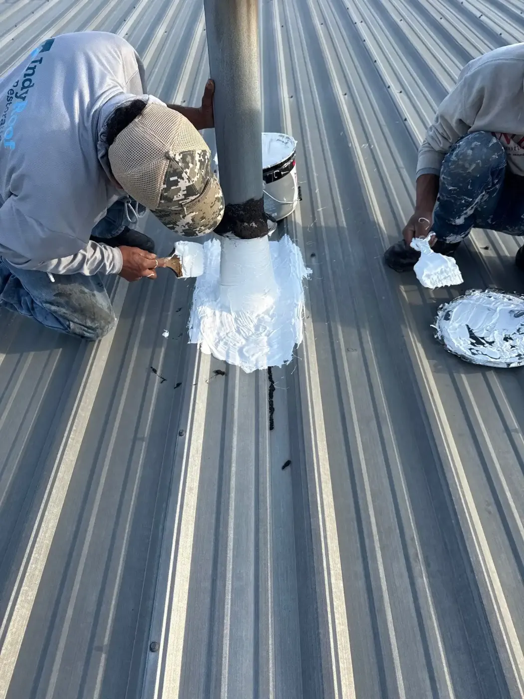 Commercial roofing by Castleton Commercial Roofing near Crows Nest, IN