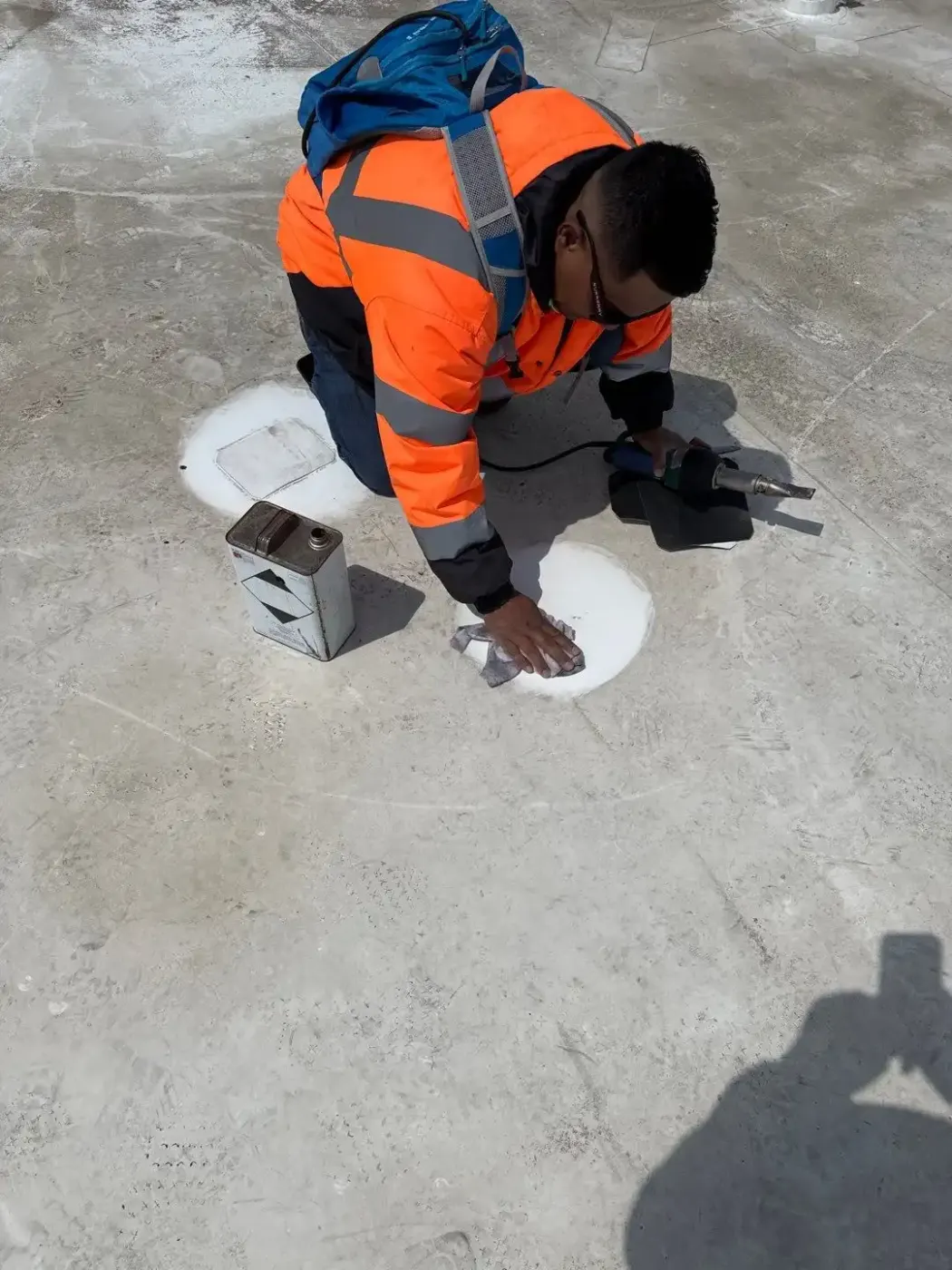 Flashing and seam work in Castleton